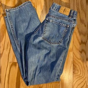 Eddie Bauer Distressed Bootcut Jeans